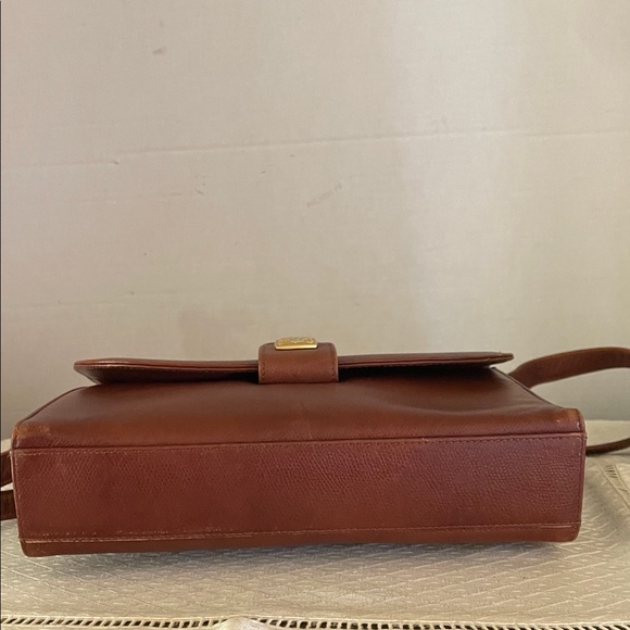 Vintage Anne Klein Brown Crossbody Leather Bag - Picture 5 of 9